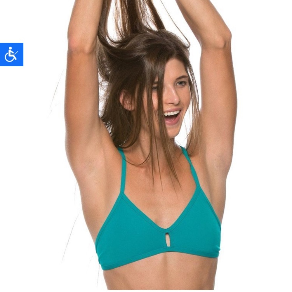 Jolyn vent bikini top size XL in ocean